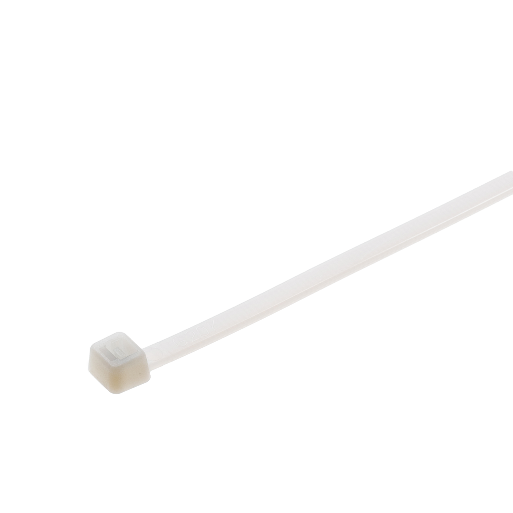 Mayer-DDS-StrongHold™ S7-50-M Cable Tie, Natural, PA 6.6, 50lb Min Loop Tensile, 7.4"-1