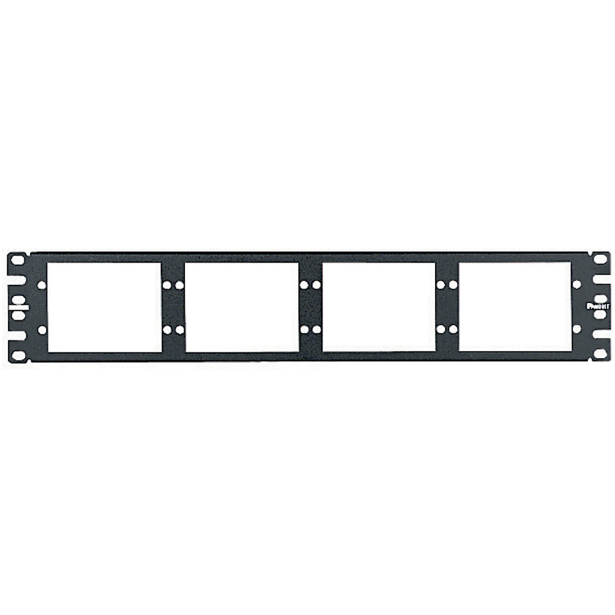 Panduit CFAPPBL2 Fiber Patch Panel, Flat, Black, 2 RU Product image for Panduit CFAPPBL2 Fiber Patch Panel, Flat, Black, 2 RU