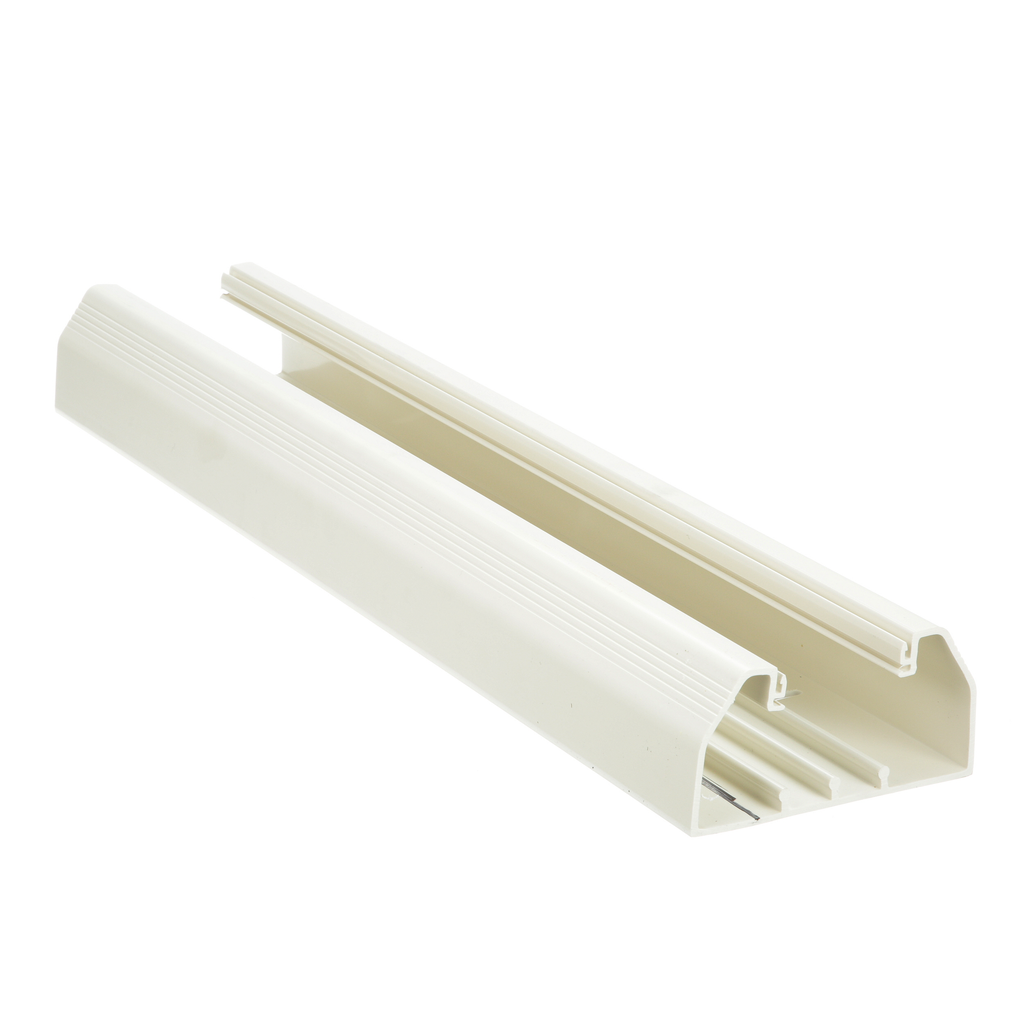 Product image for Panduit TG70IW8 Surface Raceway, TG-70 Surface Raceway, 8 ft, Off-White