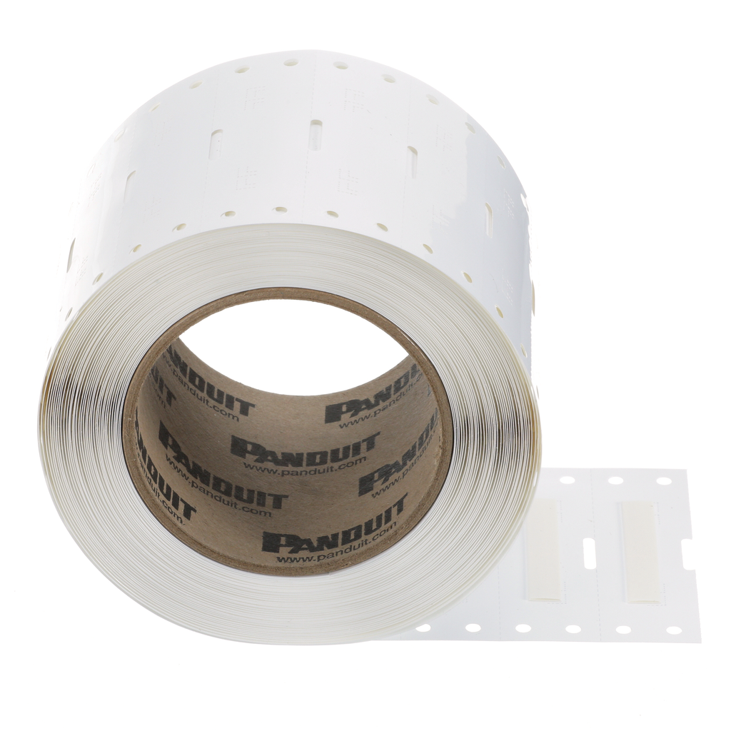 Mayer-DDS-H100X034H1T Heatshrink, PO, White, Mil Grade, 1000 Lbls, TT, 0.34"x1"-1