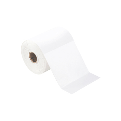 Product image for Panduit T400X000YP1 Continuous Tape, Super-Tack Polyester, White, TT, 4", RL1