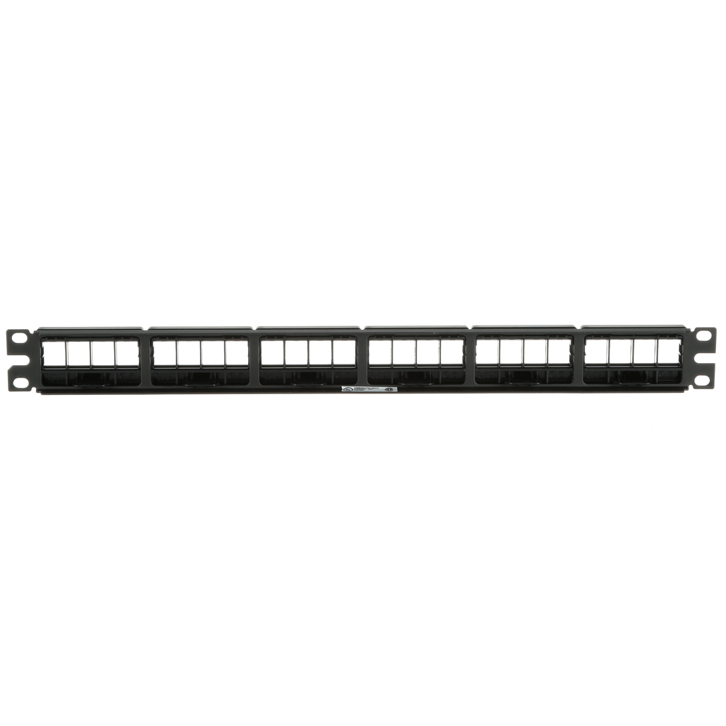 Mayer-DDS-NetKey® Patch Panel, 24 Port, 1 RU, BL-1
