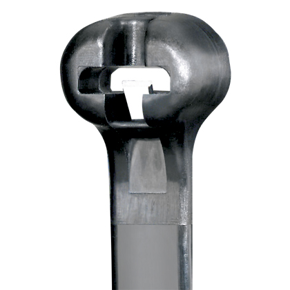Mayer-DDS-Dome-Top® BT2S-C0 Barb Tie, Black, UV PA6.6, 8"L, 50lb, PK100-1