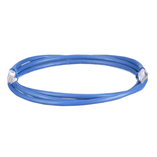 Patch cord, 24 AWG, Cat. 6A, RJ45, 4M, Blue