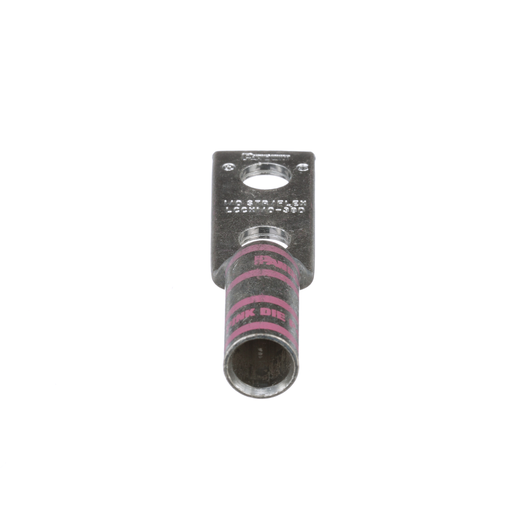 Product image for Panduit LCCX1/0-38D-X Pan-Lug™ Copper 2 Hole Straight Tongue Compression Lug