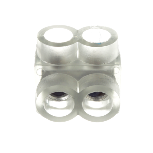 Pan-Lug™ PCSB2/0-2-12 Multi-Tap Mech Con, Double Sided, 2/0, Tin Plt Al, PK12