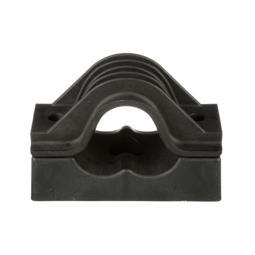 Product image for Panduit CCPLTR4352-X Cable Cleat, TR Clamp Type, PL, Trefoil, 1.69-2.05in OD, PK10