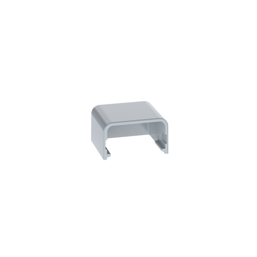 Product image for Panduit ECF5IG-E Surface Raceway, LD5 Low Voltage End Cap, International Gray