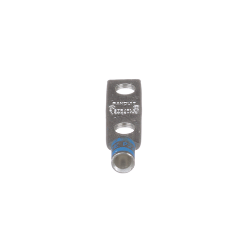 Product image for Panduit LCDX6-14D-L Pan-Lug™ Copper 2 Hole Straight Tongue Compression Lug