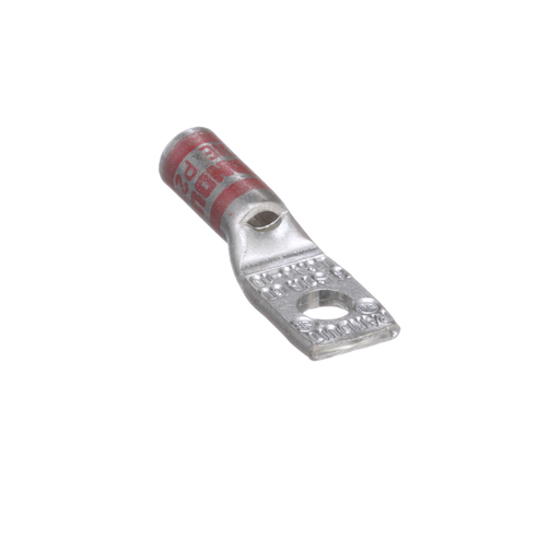 Mayer-DDS-Pan-Lug™ LCA8-10-L Comp. Lug, 8, Tin Plt Copper, Strt, One #10 Stud, PK50-2