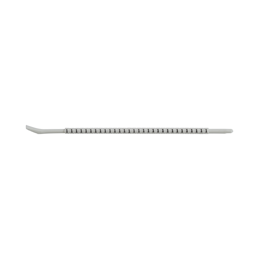 Mayer-DDS-StrongHold™ PCA11-1 Clip-On Wire Marker, 11-1, Acetal, White, Black, 0.16"x0.12"-1