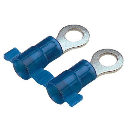 Product image for Panduit PN14-14R-3K Pan-Term® Nylon Insulated Ring Terminal