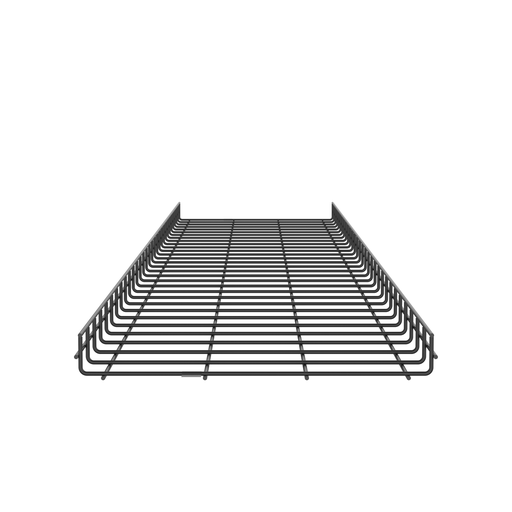 Product image for Panduit PWB2X18BL Wire Basket 2" H x 18" W, Black Powdered Coated