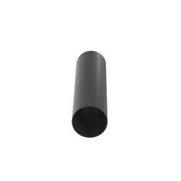 TV105-1.0C20Y Non-Shrink Tubing, Black, PVC, 1" Nom Dia., PK1