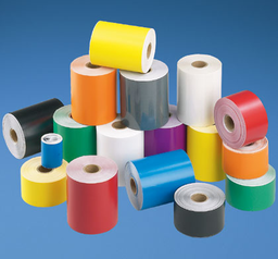 Panduit T200X000VQ1Y Printable Labeling Tape, Vinyl, Black, TT, 2", RL1