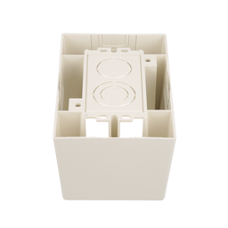 Surface Raceway, Low Voltage Junction Box, 1-gang, Off White