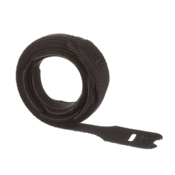 Tak-Ty® Hook and Loop Cable Loop Tie, Black