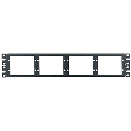 Panduit CFAPPBL2 Fiber Patch Panel, Flat, Black, 2 RU