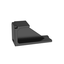 Mini-Com® Blank Module, 1 Port, Black