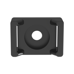 Product image for Panduit TM3S8-C0 Cable Tie Mount, .62" (15.8mm)W, #8 Screw (M4), Weather Resistant Nylon