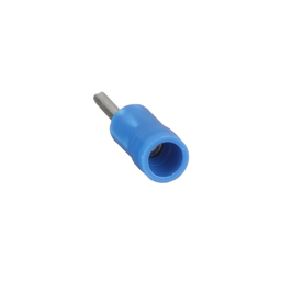 Pan-Term® PV14-P47-C Pin Terminal, Blue, Vinyl, 14-16 AWG, 12.4mm Pin L, PK100