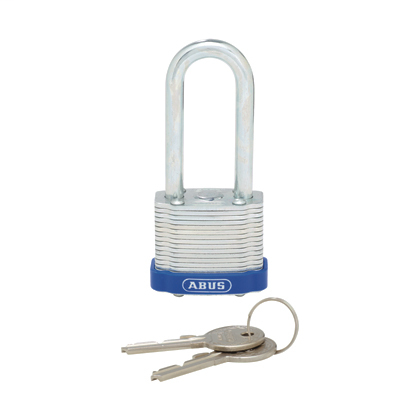 Product image for PAN PSL-6BU-LS LAM. STEEL PADLOCK,2
