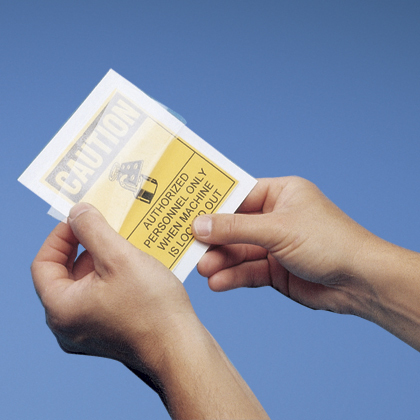 Product image for PAN SEZ-SNC3 SELF-LAM SIGN CARRIER,