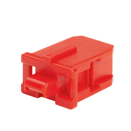 Product image for Panduit PSL-SCBD-C RED SC ADAPTER BLOCKOUT DEVICE BULK