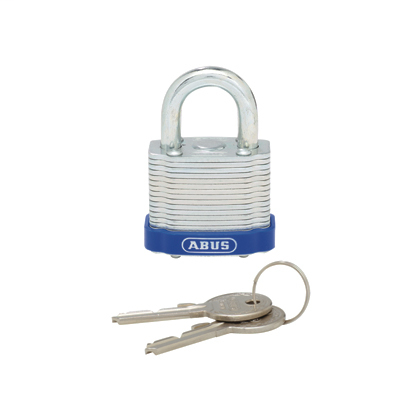 PAN PSL-6BU LAM. STEEL PADLOCK,0.75 Product image for PAN PSL-6BU LAM. STEEL PADLOCK,0.75
