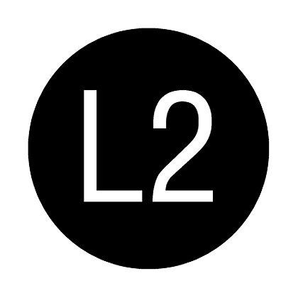 Panduit PESS-A-L2 Card Label, Polyester, 'L2', 0.49" dia., 20/card, 10 cards/pk, WH/BL Product image for Panduit PESS-A-L2 Card Label, Polyester, 'L2', 0.49" dia., 20/card, 10 cards/pk, WH/BL