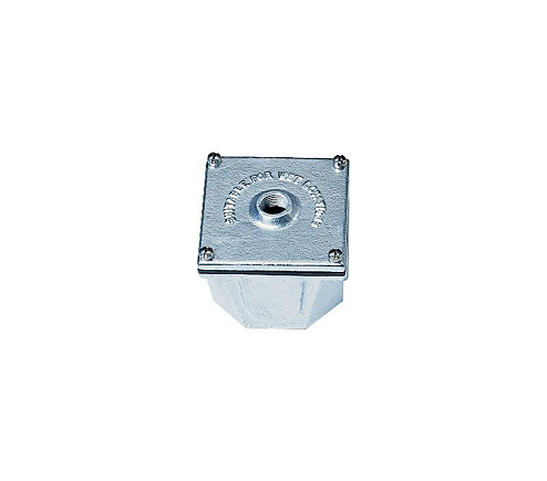 CAST IRON JUNCTION BOX,3/4"NPT