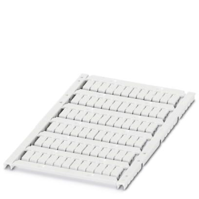 Phoenix Contact 0829482 10 x 4.55 x 3.48 mm White Polycarbonate Snap-In Mount Sheet Terminal Block Marker Product image for Phoenix Contact 0829482 10 x 4.55 x 3.48 mm White Polycarbonate Snap-In Mount Sheet Terminal Block Marker