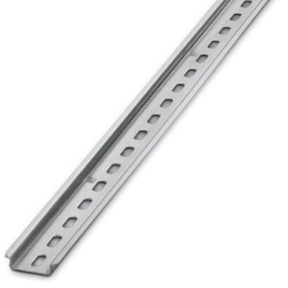Product image for Phoenix Contact 0814681 2000 x 35 x 7.5 mm Aluminum Perforated Din Rail