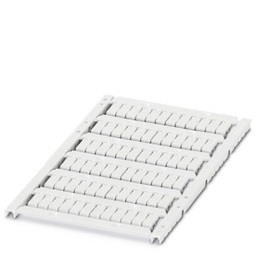 Phoenix Contact 0829482 10 x 4.55 x 3.48 mm White Polycarbonate Snap-In Mount Sheet Terminal Block Marker