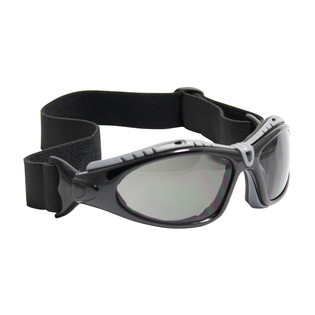 PIP 250-50-0421 Black Frame Gray Lens Anti-Scratch/Anti-Fog Coated Universal Safety Glasses PIP 250-50-0421 Black Frame Gray Lens Anti-Scratch/Anti-Fog Coated Universal Safety Glasses