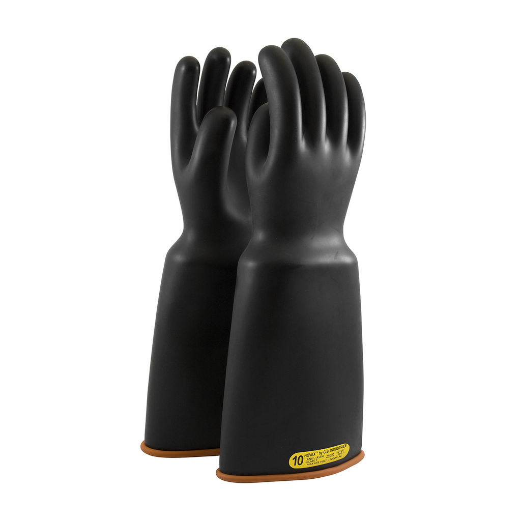 PIP 159-2-18/12 NOVAX INSULATINGGLOVE, CLASS 2, 18 IN., BLK./ORN.,BELL CUFF LIKELY SUBJECT TO TAX PIP 159-2-18/12 NOVAX INSULATINGGLOVE, CLASS 2, 18 IN., BLK./ORN.,BELL CUFF LIKELY SUBJECT TO TAX