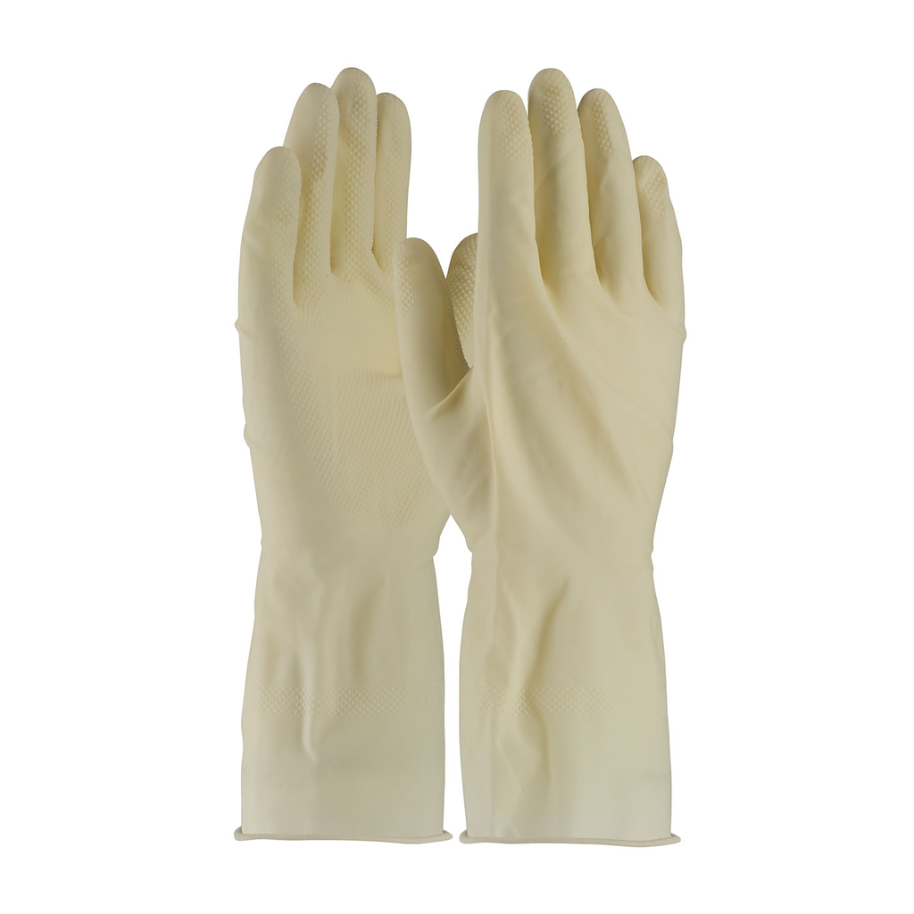 Product image for PIP 47-L161N/L ASSURANCE UNSUPPORT LATEX, NATURAL, 16 MIL, 12 INCH, UNLINED, DIAMOND LIKELY SUBJECT TO TAX