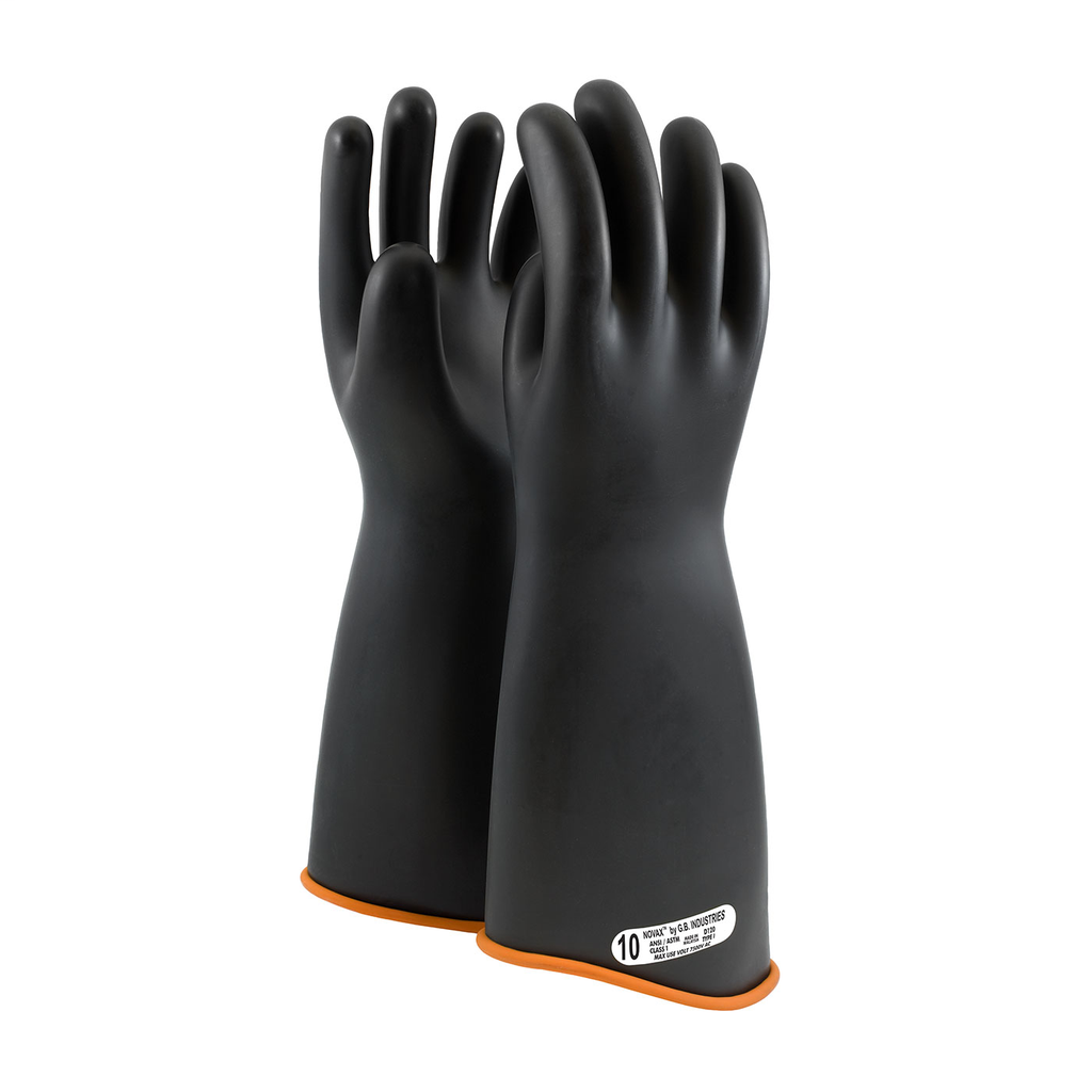 PIP 158-1-18/8 NOVAX INSULATINGGLOVE, CLASS 1, 18 IN., BLK./ORN.,CONTOUR CUFF LIKELY SUBJECT TO TAX PIP 158-1-18/8 NOVAX INSULATINGGLOVE, CLASS 1, 18 IN., BLK./ORN.,CONTOUR CUFF LIKELY SUBJECT TO TAX