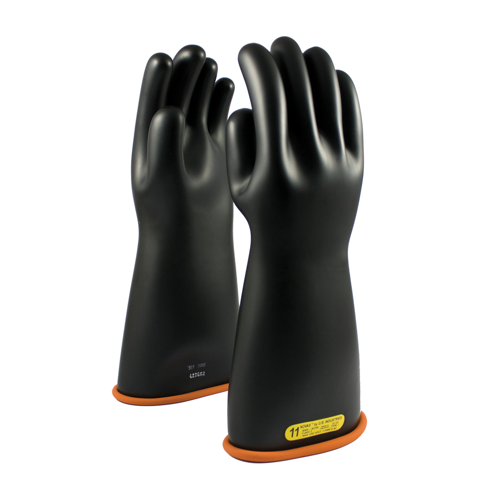 PIP 155-2-16/10 NOVAX INSULATINGGLOVE, CLASS 2, 16 IN., BLK./ORN.,STRAIGHT CUFF LIKELY SUBJECT TO TAX PIP 155-2-16/10 NOVAX INSULATINGGLOVE, CLASS 2, 16 IN., BLK./ORN.,STRAIGHT CUFF LIKELY SUBJECT TO TAX