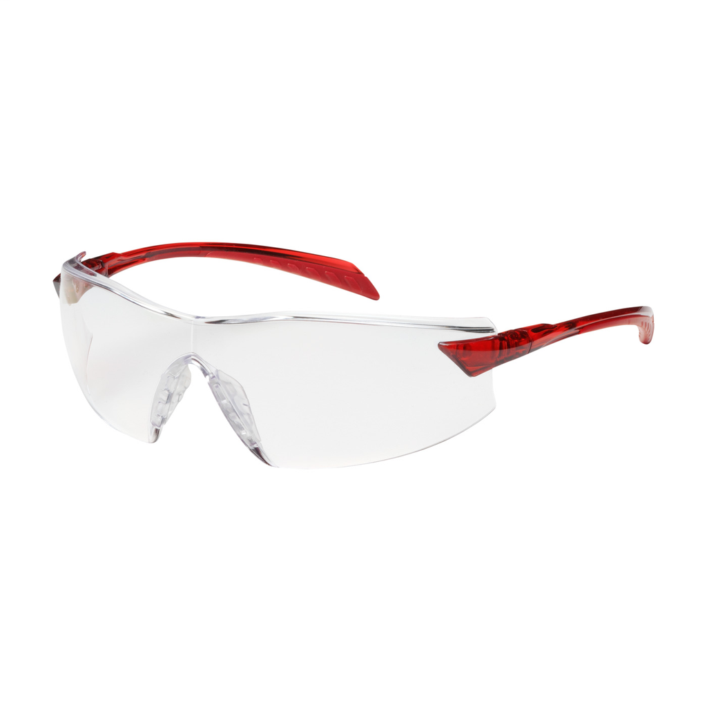 PIP 250-45-1010 RADAR, CLR LENS,AR/AS, RED BAYONET TEMPLES, RUBBERPADS, CSA LIKELY SUBJECT TO TAX PIP 250-45-1010 RADAR, CLR LENS,AR/AS, RED BAYONET TEMPLES, RUBBERPADS, CSA LIKELY SUBJECT TO TAX