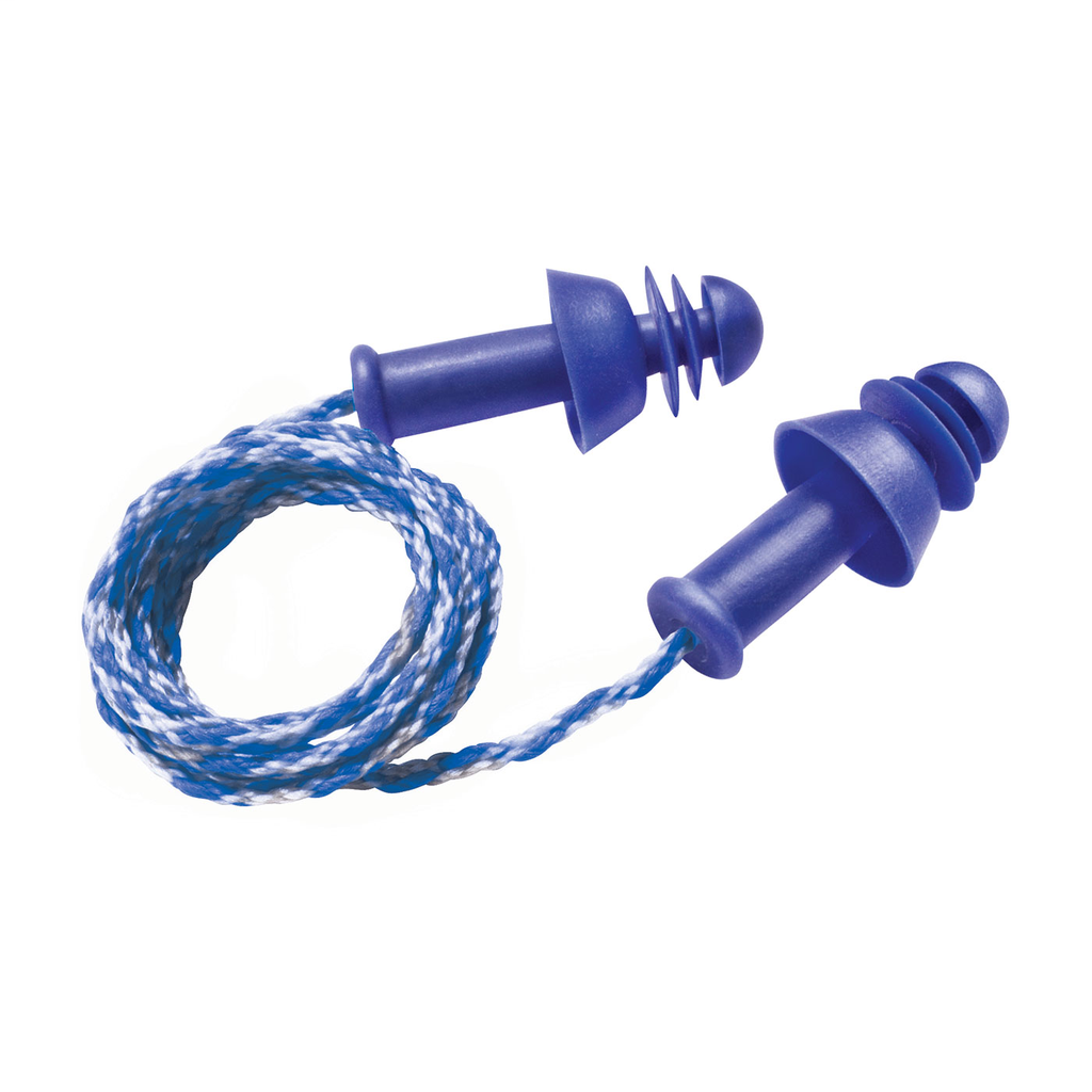 PIP 267-HPR300C Thermo Plastic Elastomer Reusable Corded Ear Plug PIP 267-HPR300C Thermo Plastic Elastomer Reusable Corded Ear Plug