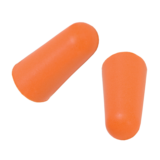 Product image for PIP 265-200U ECONOMY BULLET UNCORDED 32 DB NRR ORANGE PU FOAM 200 PAIR/BOX