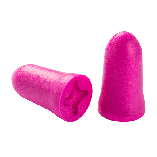 Product image for PIP 267-HPF300 COMPACT X-EMBOSS UNCORDED 30 DB NRR MAGENTA PU FOAM 200/BOX