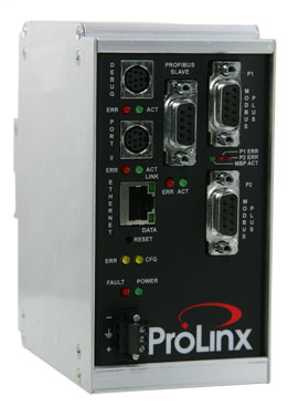 Modbus Plus to PROFIBUS DP Slave Gateway
