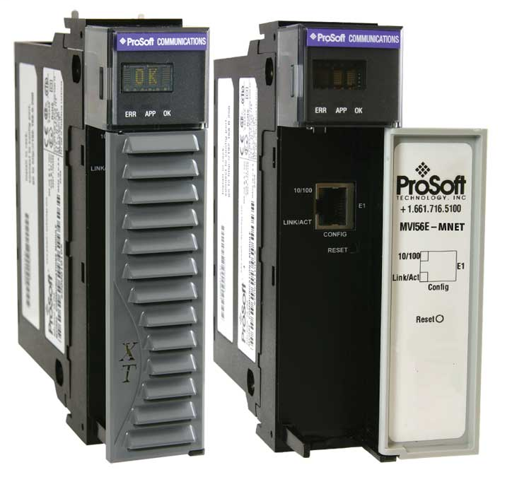Product image for PROSOFT MVI56E-MNETXT MODBUS TCP/IP MASTER/SLAVE ENHANCED COMMUNICATION MODULE, EXTREME TEMP