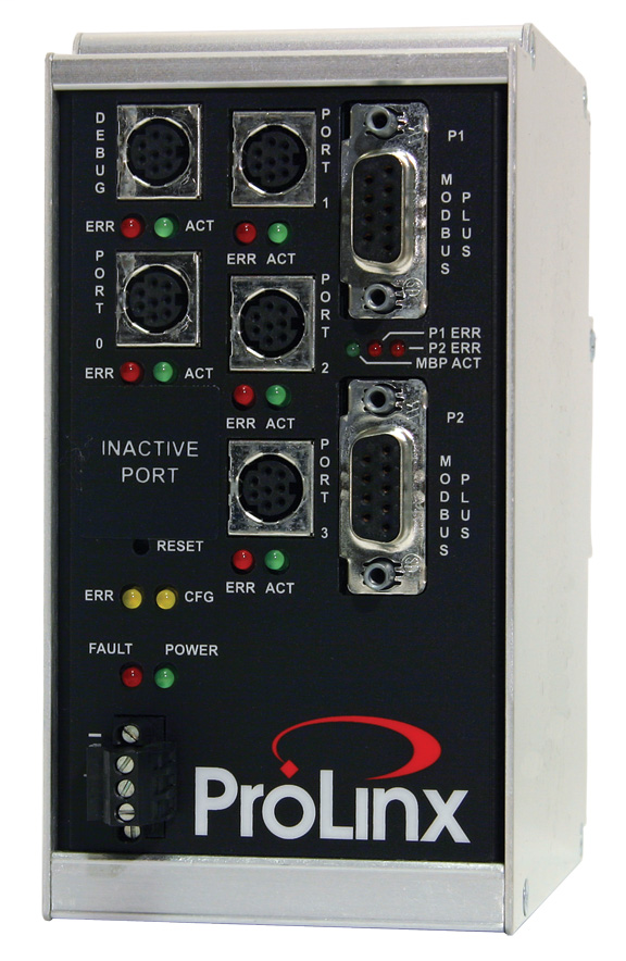 Modbus Plus to Modbus Master/Slave Gateway 4 Port