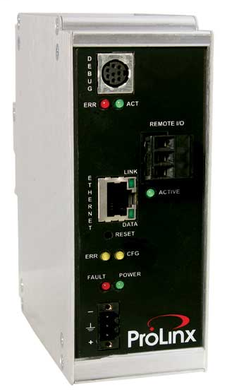EtherNet/IP to A-B Remote I/O Gateway