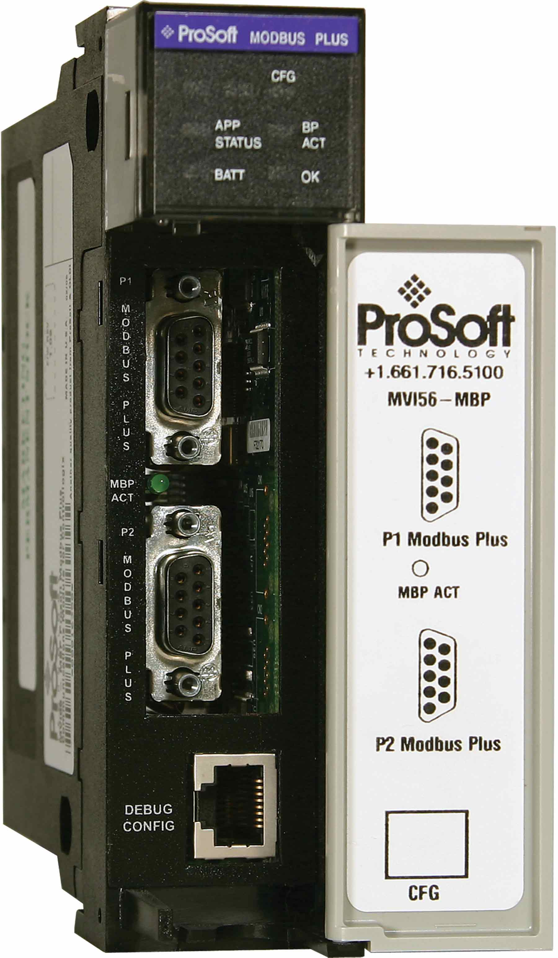 Modbus Plus Dual Port Network Interface Module for ControlLogix