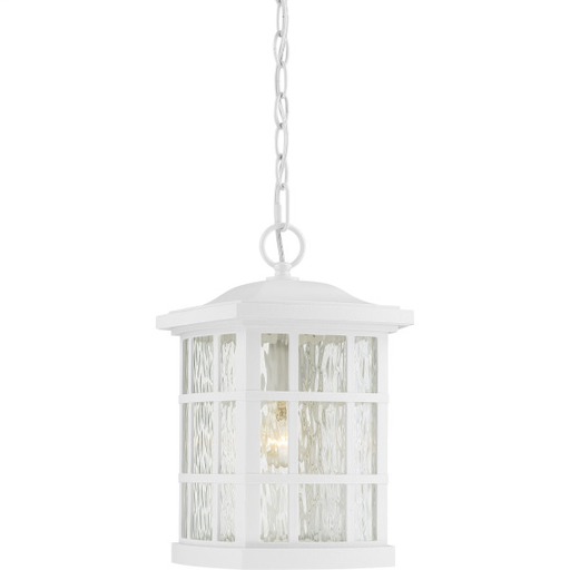 Product image for Stonington 1 Light Hanging Lantern - White Lustre