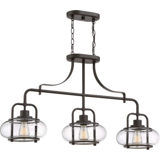 Product image for Trilogy 3 Light Island Chandelier - Old Bronze